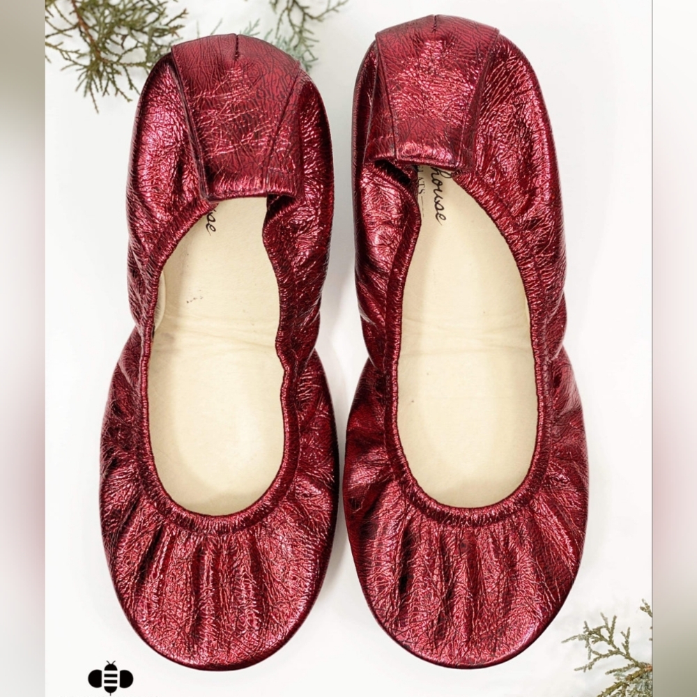 Storehouse Flats Cranberry Foil *Brand New* - Picture 3 of 3